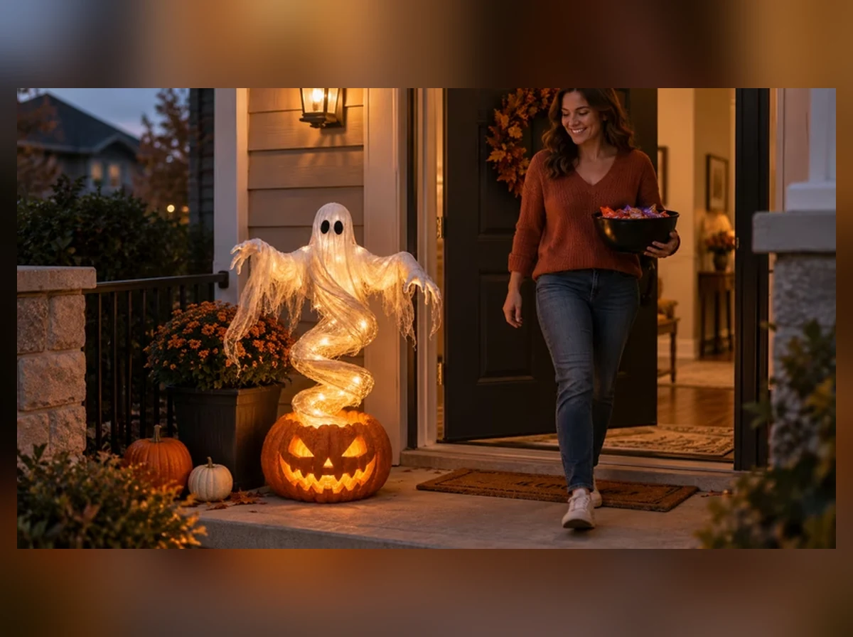Flip the Switch to Ignite the Warm Floating Ghost Glow